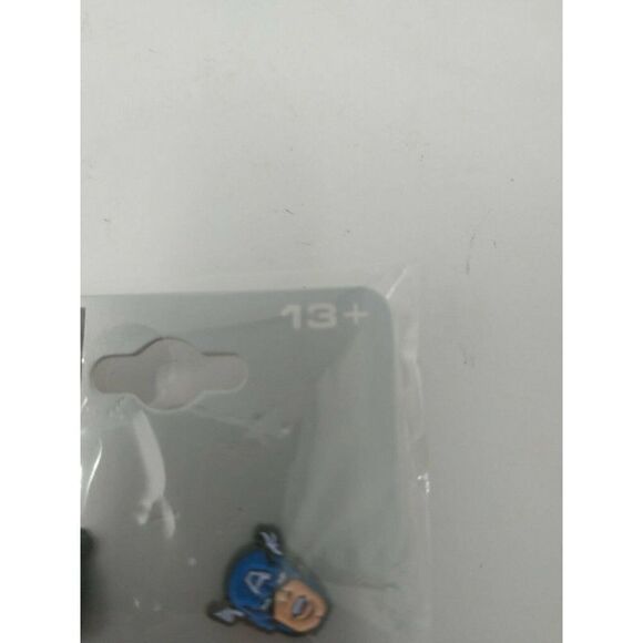 3 Pair Marvel Comics Avengers Iron Man Captain America Black Panther 80 Years - Picture 3 of 5